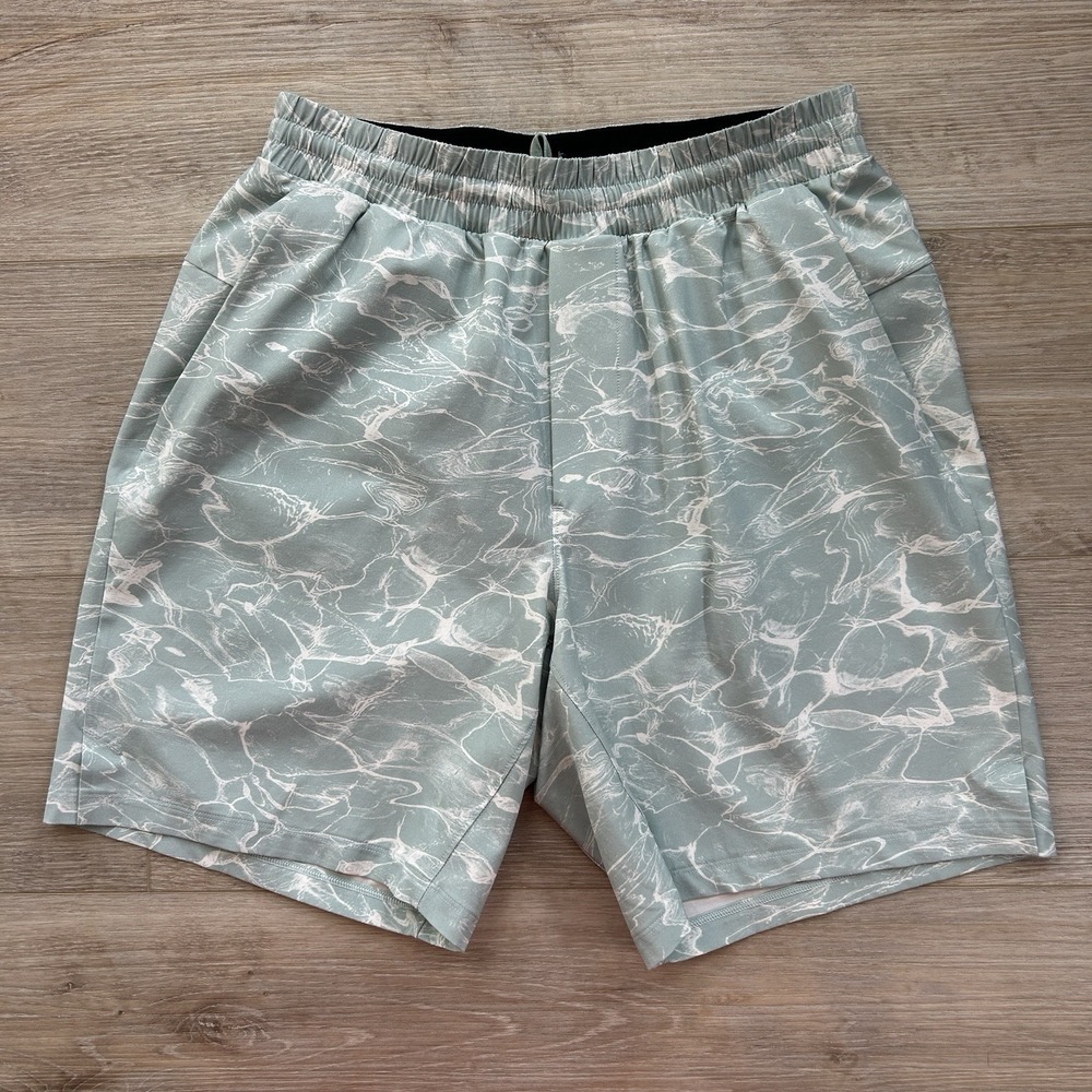 Lululemon Small Channel Cross Swim Short *7" Immersion Sea Water Shorts